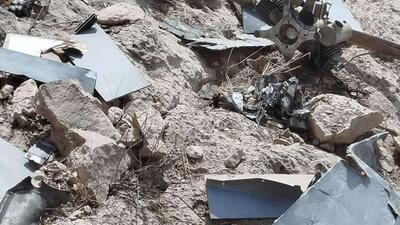  انهدام پهپاد آمریکایی لوکاس در بندرعباس توسط رزمندگان سپاه