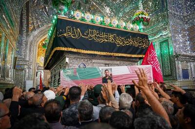  پیکر رزمنده شهید دلاور کواری در حرم شاهچراغ (ع) تشییع شد   تصاویر - تسنیم