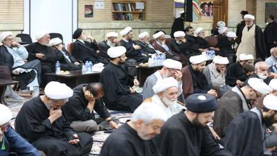 مراسم بزرگداشت امام شهید مجاهد از سوی آیت الله سیستانی در قم