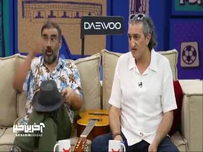  ساخت قطعه موزیک و شعر بداهه در لحظه توسط یوسف صیادی در برنامه بفرمائید جام