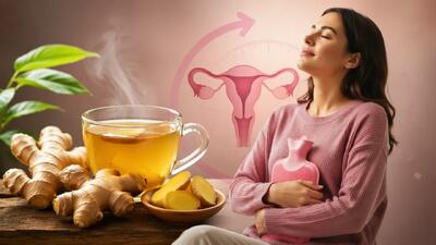زنجبیل برای باز شدن قاعدگی | چند روز بعد از خوردن زنجبیل پریود میشویم؟