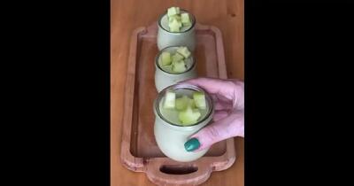 طرز تهیه دسر طالبی خنک و خوش طعم برای روزهای گرم