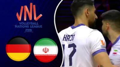  خلاصه والیبال ایران - آلمان