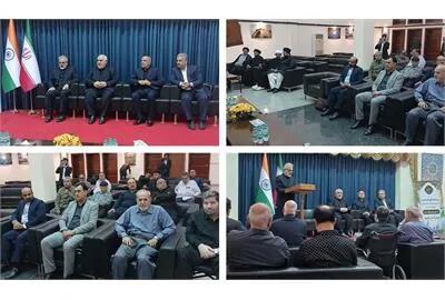  وزیر کار در دیدار با ایرانیان مقیم حیدرآباد: اگر قدرت نداشته باشیم، استعمارگران دوباره دوران سلطه را بازمی‌گردانند