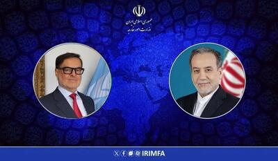  پیام تبریک عراقچی به وزیر خارجه جدید ونزوئلا