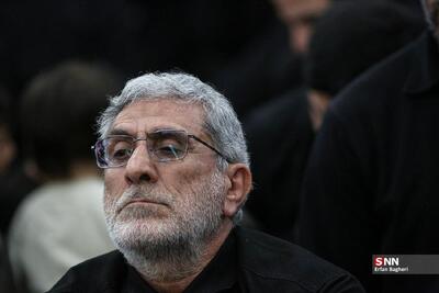  عکسی از سردار قاانی در مراسم بزرگداشت رهبر شهید انقلاب