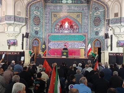  شهرری در سوگ رهبر شهید؛ حضور مردم و مسئولان در آستان حضرت عبدالعظیم(ع)