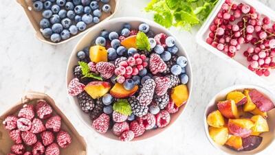 چرا میوههای فریزشده تابستانی سالمتر از تازه هستند؟