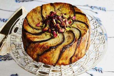 آموزش آشپزی / طرز تهیه تهچین غوره بادمجان با طعمی متفاوت