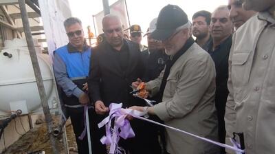  پروژه آبرسانی به پایانه مرزی چیلات دهلران با حضور قائم‌مقام وزیر کشور افتتاح شد