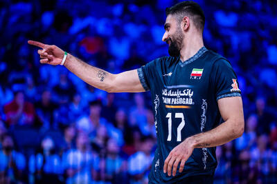  نگاه آماری به برد والیبال ایران مقابل آلمان/ حاجی‌پور ستاره بازی شد