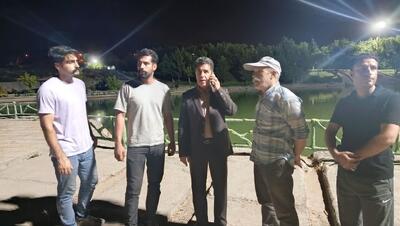  دریاچه بهشت دوباره جان می‌گیرد / نور تازه در راه پارک بهشت خرم‌آباد