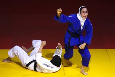  دختر جودوکار ایران قهرمان آسیا شد/ مهسا شکیبایی اولین طلا را دشت کرد 