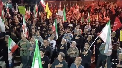  موج گسترده مردم تربت حیدریه در سنگر خیابان ها