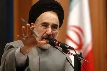 فرهیختگان: منظور از صلح شرافتمندانه خاتمی، تسلیم است!