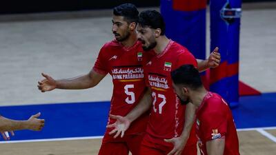  ایران در یک جدال پنج‌سته آلمان را برد و ۱۰۹ امتیازی شد