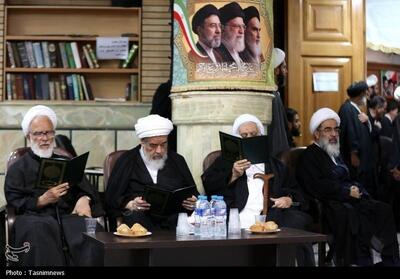  بزرگداشت رهبر شهید از سوی آیت‌الله فاضل لنکرانی   عکس - تسنیم