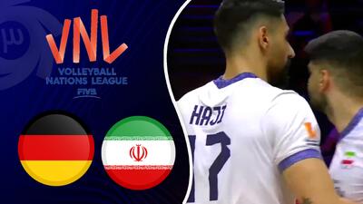  خلاصه والیبال ایران 3 - آلمان 2