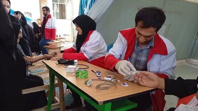 برگزاری کاروان سلامت در روستای بارده؛ یک هزار و ۶۰۰ خدمت رایگان