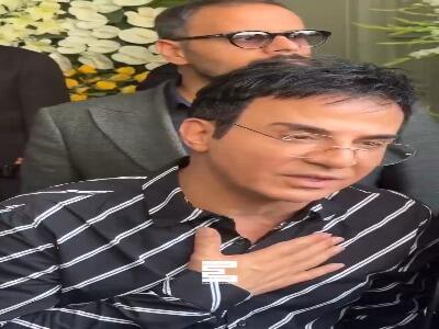 هنرمندان در مراسم ختم مادر داریوش فرضیایی