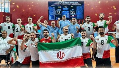 دنیامالی قهرمانی تیم ملی والیبال نشسته را در جهان تبریک گفت