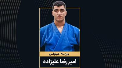 پیروزی علیزاده در جدال تمام‌ایرانی و کسب مدال برنز جودو قهرمانی آسیا
