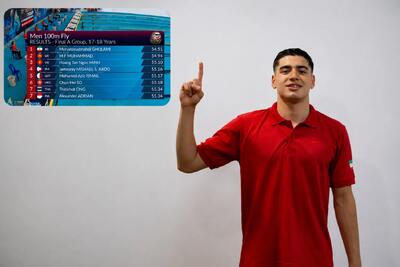  محمدمهدی غلامی بر بام قاره ایستاد