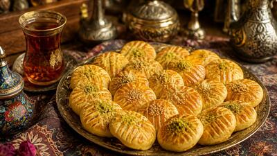  نان های قندی سپهسالاری؛ شیرینی سنتی، لطیف و خوش عطر برای عصرانه های خانگی