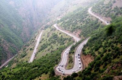 جاده هراز در این روزها مسدود میشود