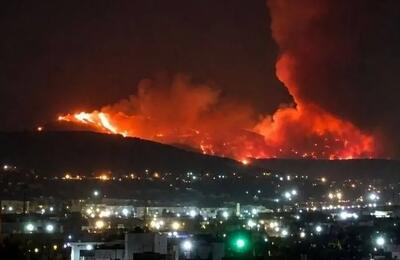  آتش‌سوزی‌ها و انفجارهای بی‌وقفه در انبار مهمات متعلق به گروهک های تروریستی در استان سلیمانیه عراق/ حمله به پایگاه‌های آمریکایی/ ویدئو