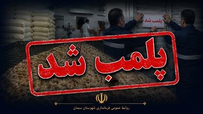 پلمب دو واحد نانوایی متخلف در سمنان