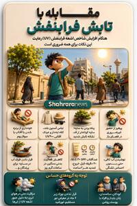 اینفوگرافی| مقابله با تابش فرابنفش