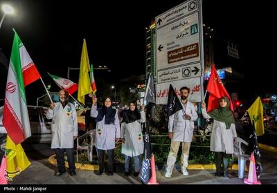  اجتماع خادمیاران و یاوران رضوی در هفتمین روز تدفین امام شهید امت فیلم - تسنیم
