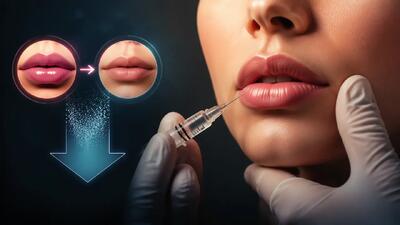 چگونه فیلر لب را تخلیه کنیم؟ روش ها، مراقبت ها و نکات مهم