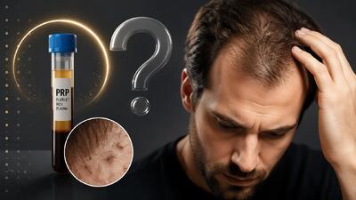  پی آر پی و ریزش مو؛ آیا ریزش بعد از PRP طبیعی است؟