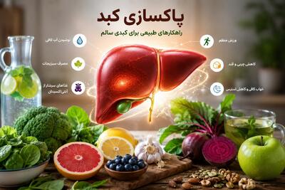  پاکسازی کبد؛ واقعیتی که باید بدانید، نه وعده‌هایی که نباید باور کنید(+اینفوگرافیک)