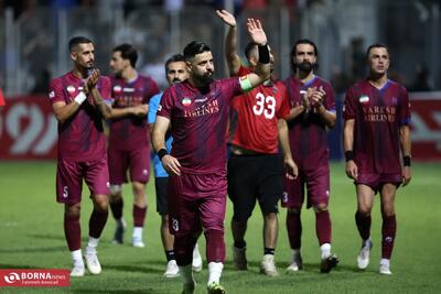جشن قهرمانی تیم نساجی در لیگ آزادگان