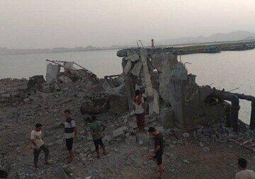  اولین تصاویر از حمله آمریکا به آب‌شیرین‌کن بونجی جاسک