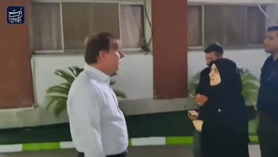 ببینید| سخنگوی دولت وارد بوشهر شد