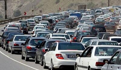  ترافیک در جاده چالوس و هراز سنگین است