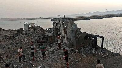  حمله آمریکا به تأسیسات آب‌شیرین‌کن بونجی در غرب جاسک؛ قطعی آب 20 روستا با 10 هزار نفر جمعیت/ تصاویر