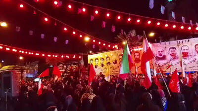  اجتماع خونخواهی و وداع با جانباز شهید در نوشهر