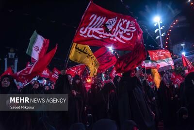 «نحن منتقمون»؛ اجتماع ۱۳۹ کرمانشاه با حضور پرشور مردم برگزار شد