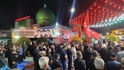  نماز استغاثه به امام زمان (عج) در آستانه اشرفیه اقامه شد