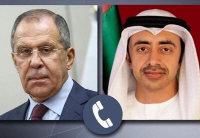  تاکید وزیران خارجه روسیه و امارات بر توقف فوری خصومت‌ها در منطقه | نفت ما