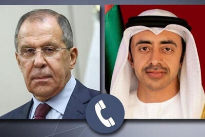 لاوروف و امارات خواستار توقف درگیریها در تنگه هرمز شدند