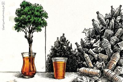  «نذر سبز» زنان مشهدی برای عزاداری‌های محرم و صفر