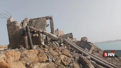  قطع کامل آب ۲۰ روستای جاسک با ۱۰ هزار نفر جمعیت در پی حمله دشمن به تاسیسات آب‌شیرین‌کن+تصاویر