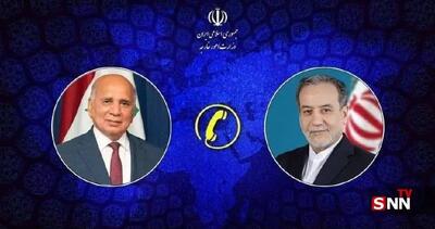  گفتگوی تلفنی وزرای امور خارجه ایران و عراق