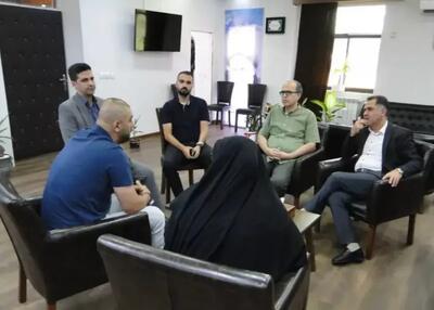 نشست مشترک مازیار و مدیران ملوان با فرماندار انزلی